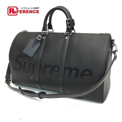 supreme x louis vuitton duffle bag replica